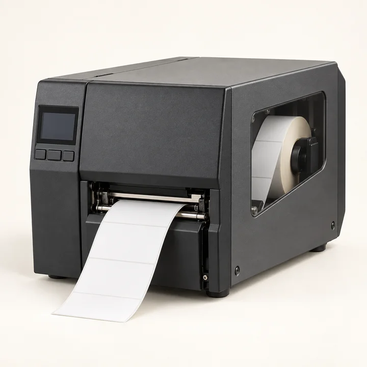 Generic industrial label printer — concept image